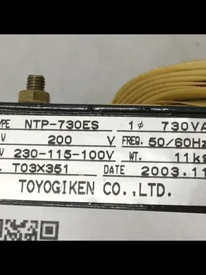 USED TOYOGIKEN NPT-730ES