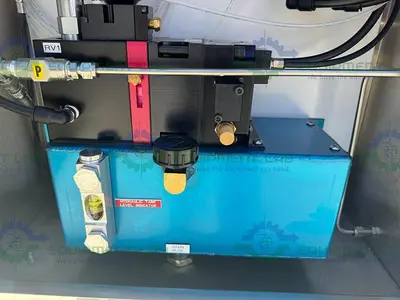 USED BIOPHARM HYDRAULIC POWER UNIT W/ INTERFACE DEVICES P SERIES PUMP