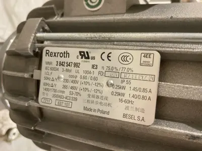 USED BOSCH REXROTH BELT SECTION BS 2/M 990MM LENGTH