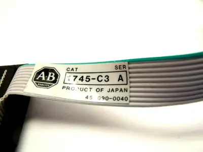 USED ALLEN-BRADLEY SER A 18.5 INCH SLC 500 EXPANSION CABLE