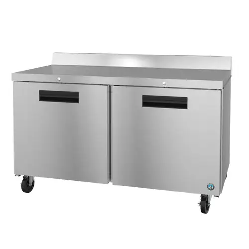 Hoshizaki WF60B-01 60" W Worktop Freezer w/ (2) Sections & (2) Doors, 115v