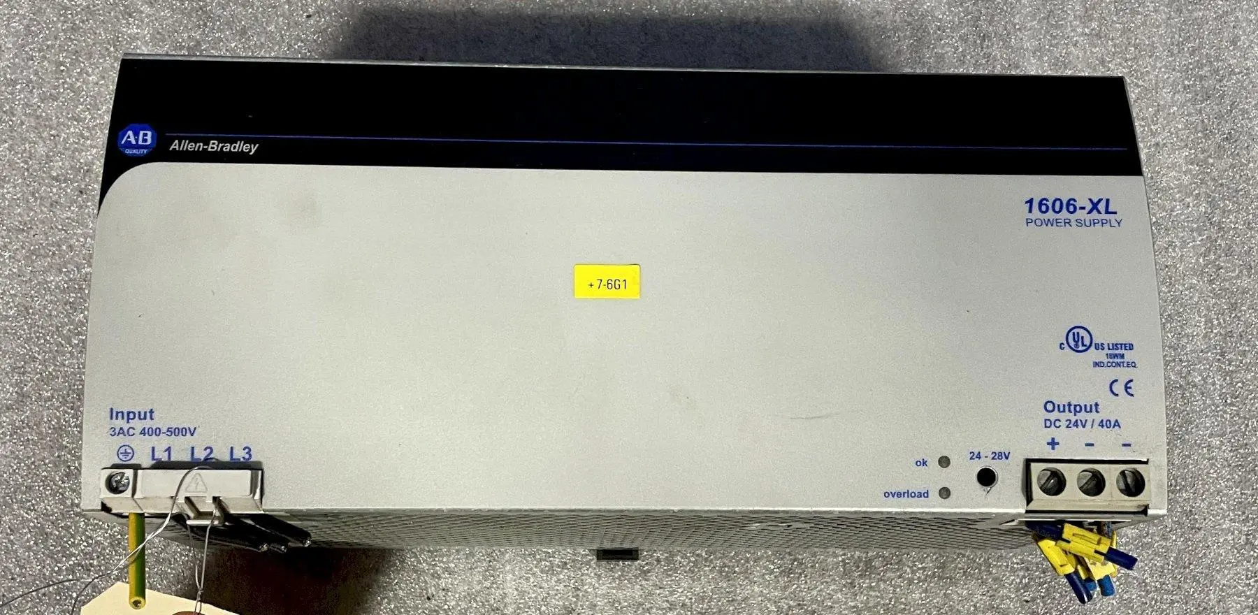 USED Allen Bradley 606-XL960E-3