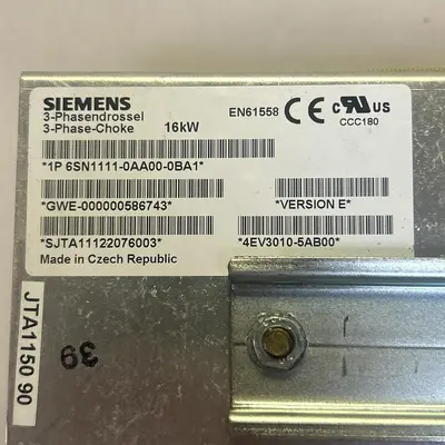Used SIEMENS 6SN1111-0AA00-0BA1 Misc Electrical & Power Parts Ohio US | Surplus Asset Holdings #1241718