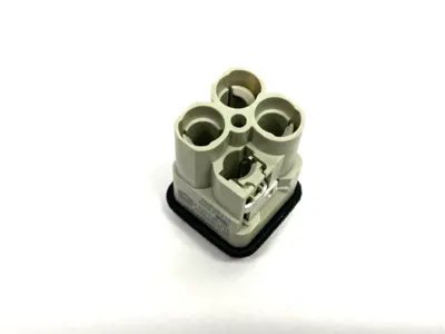 New | in-Stock HARTING Male Crimp Insert, 3-Contact, Size 3A, 40A 400V Contact Blocks Michigan US | Maverick Industrial Sales #1462756