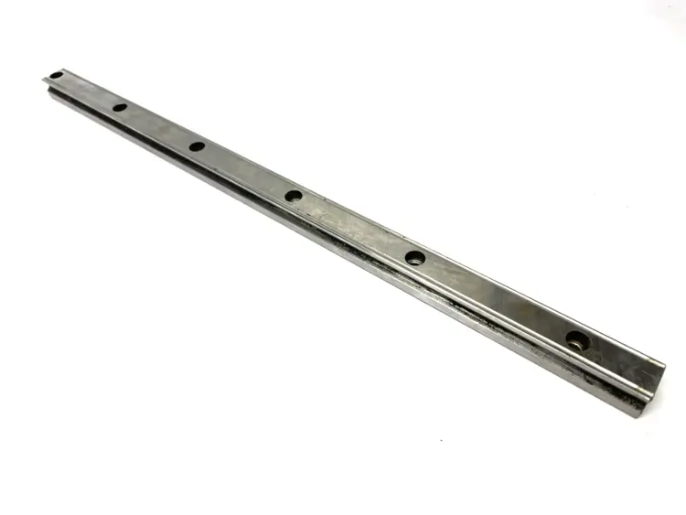 Used UNBRANDED LINEAR GUIDE RAIL FOR BEARING BLOCKS 330MM L 15MM W 12MM H RUSTED Linear Guides | Maverick Industrial Sales #1102154