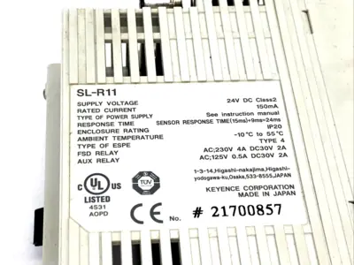 Used KEYENCE SL-R11 Light Curtains & Grids Michigan US | Maverick Industrial Sales #1507959