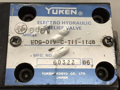 USED YUKEN EDG-01V-C-T11-1148