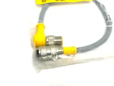 New | in-Stock Turck Flexlife Double Ended Cordset M12 Straight to Rt Angle Bus Bars & Plugs Michigan US | Maverick Industrial Sales #1468164