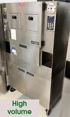 MTI AUTO FRY VENTLESS FRYER - Double tank -