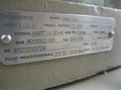 NEW Flowserve Mark Two