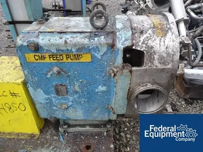 USED Waukesha Cherry-Burrell 4" Waukesha Rotary Lobe Pump, S/S, 20 HP
