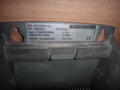 Honeywell 20 HP VFD, Type NXL0200A1001