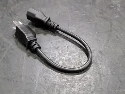 Universal Power Cord 18 AWG 1 ft. (Box of 196)