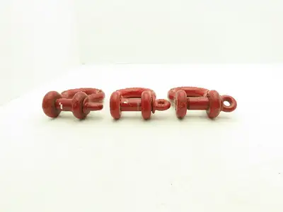 Crosby WLL9-1/2T Lifting Shackle with 1-1/4" Pin Lot of 3