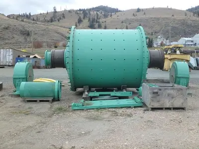 Ball Mill, 9' Diameter x 10' Long, Allis Chalmers, 400 HP #D745261