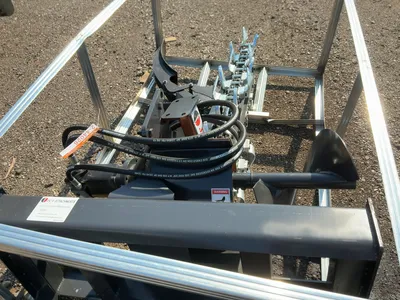 New JCT Trencher Skid Steer Attachment, Universal Quick Attach, Approx. 36” Trench Depth and 8” Tren...