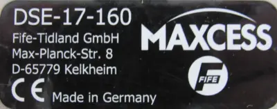 USED MAXCESS DSE-17-160 EDGE POSITION SENSOR M376855 DSE17160