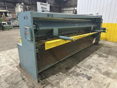 12' X 1/4" NIAGARA MODEL #SP-12-1/4 HYDRAULIC SHEAR: STOCK #22385