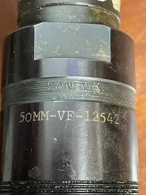 Used SANDVIK 50MM-VF-12542 Tapping Heads Michigan US | Aucto #1336862