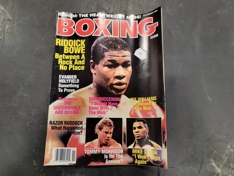Used BOXING SCENE NOVEMBER 1993 Office Equipment British Columbia CA | Lenmark #267537