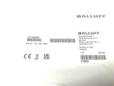 USED BALLUFF STANDARD I/O LINK HUB