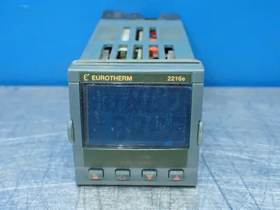 Used EUROTHERM 2216E/AL/VH/R1/R1/RF/2YM/ENG/XXXXX/EU0523 Temperature Controls Ohio US | HGR 24 #802929