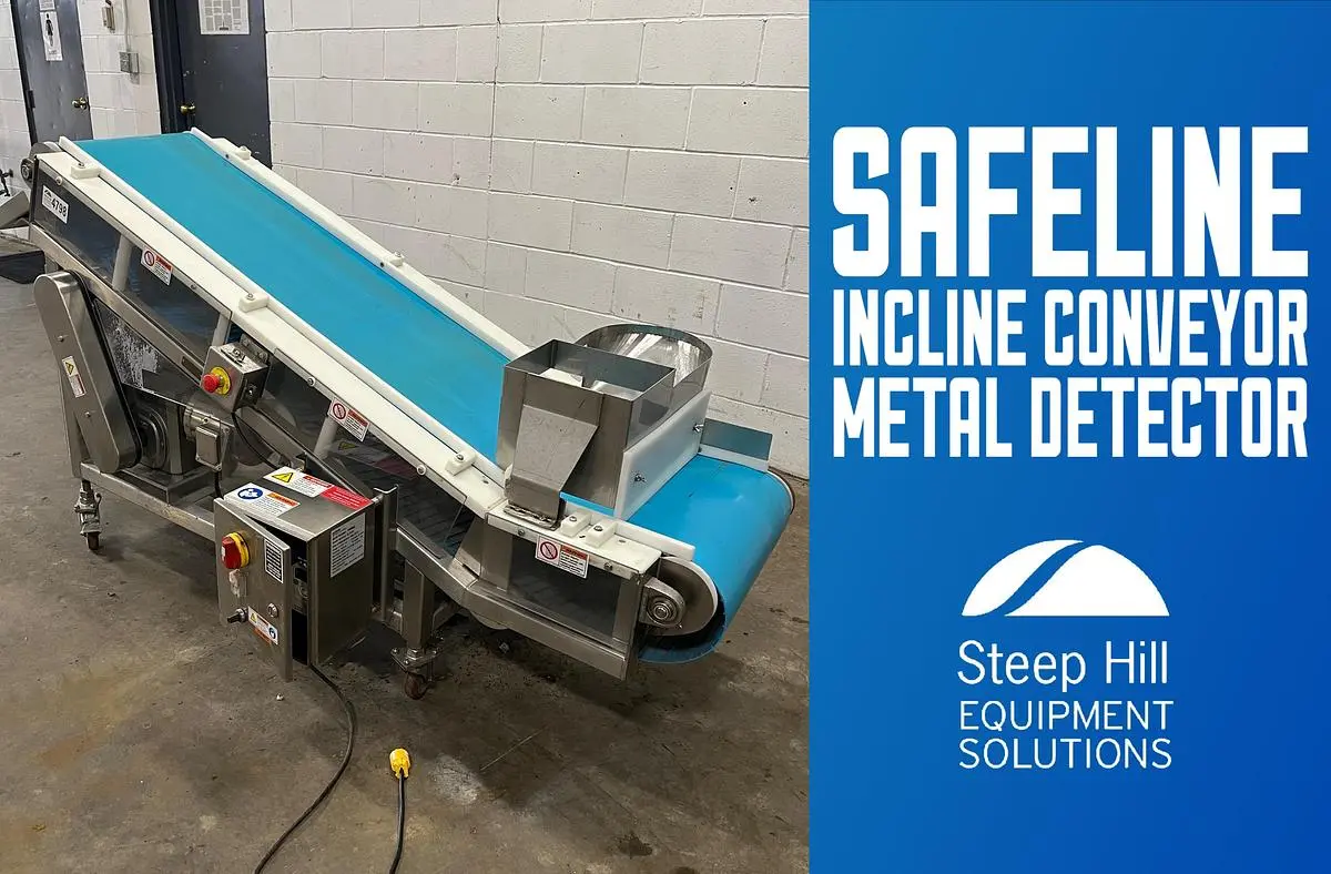 USED 2014 SAFELINE METAL DETECTION SYSTEM SL2000