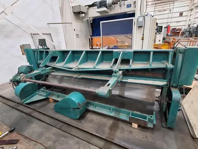 Used 1964 WYSONG 1210 Power Squaring Shears (Gauge) Pennsylvania US | Hildebrand Machinery Co. #1481721