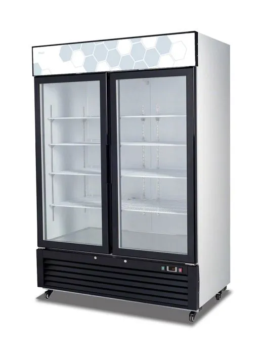 Migali C-49RM-HC 49 cu/ft Glass Door Merchandiser Refrigerator