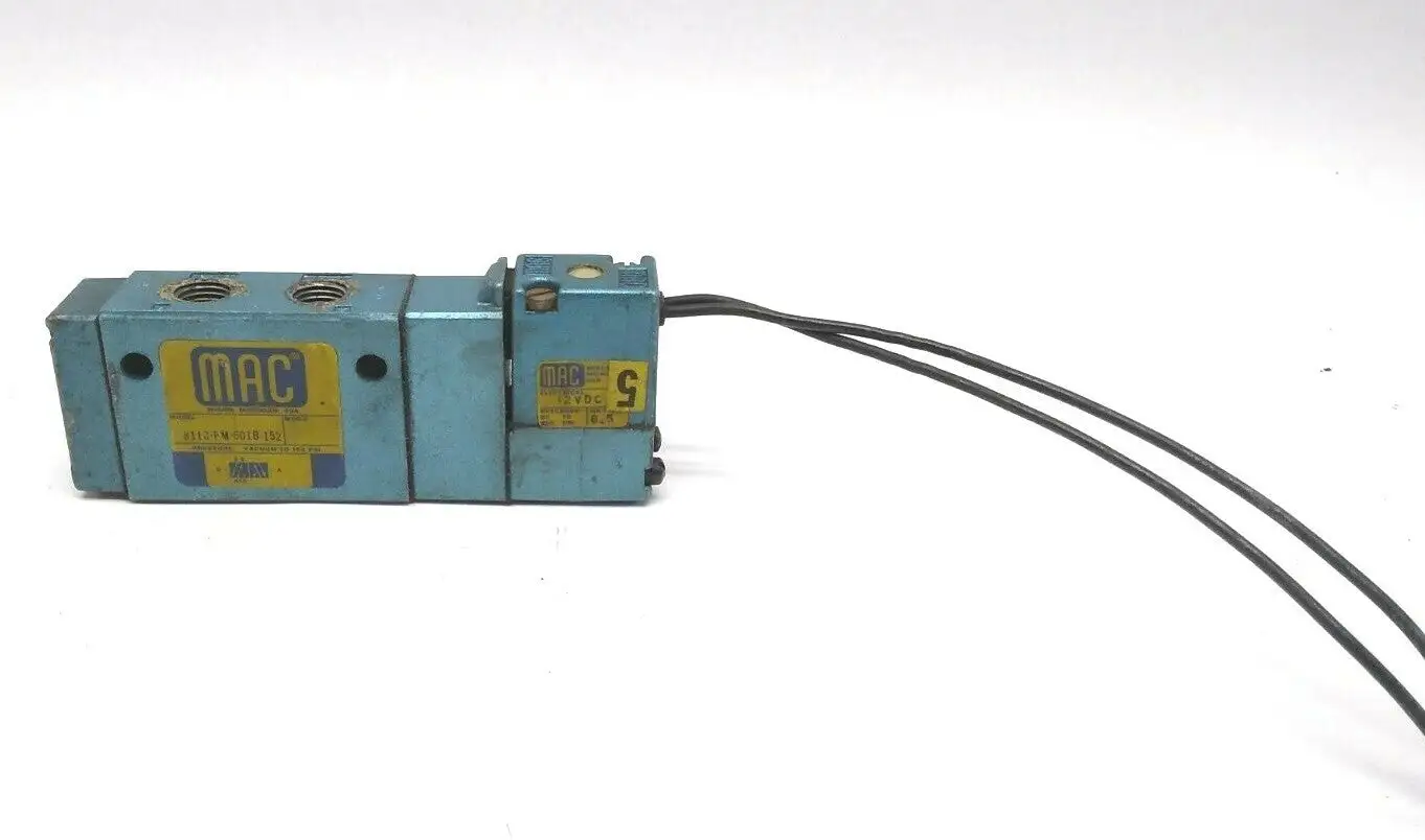 USED MAC VALVES SOLENOID VALVE WITH PME-6111BAAA 24VDC