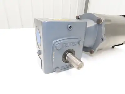 Baldor VM3538 Gearmotor 8:1 Boston Gear Reducer 216rpm 1/2Hp 230/460V 3PH 56C LH