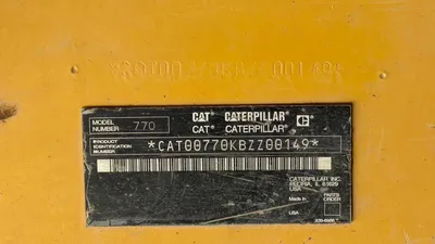 Used 2007 CATERPILLAR 770D Dump trucks MX | Aucto #1413482