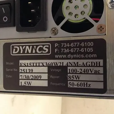 USED DYNICS ES15TITX360W2L4NM-AGDH