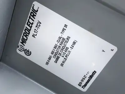 USED MICROLECTRIC PL17-TCV
