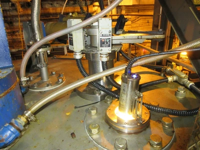 De Laval 60 x 30 perforate basket centrifuge, 316SS.