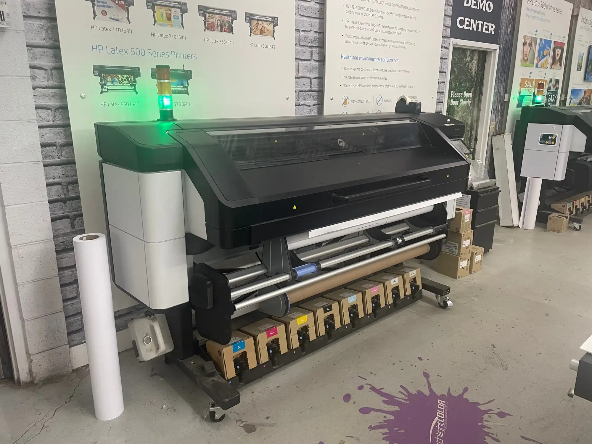 Used HP _UNKNOWN_ Large Format Printers Minnesota US | Northlight Color #1524076