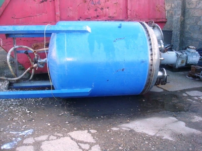 1,250L S/S Jktd Mixer 1.1 kW