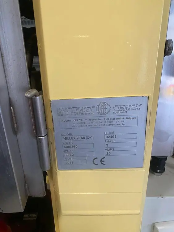 Used 2015 INCOMEC PELLEX 28 MI (C+) Forming Machine Texas US | Bakery Machinery and Engineering #1770333