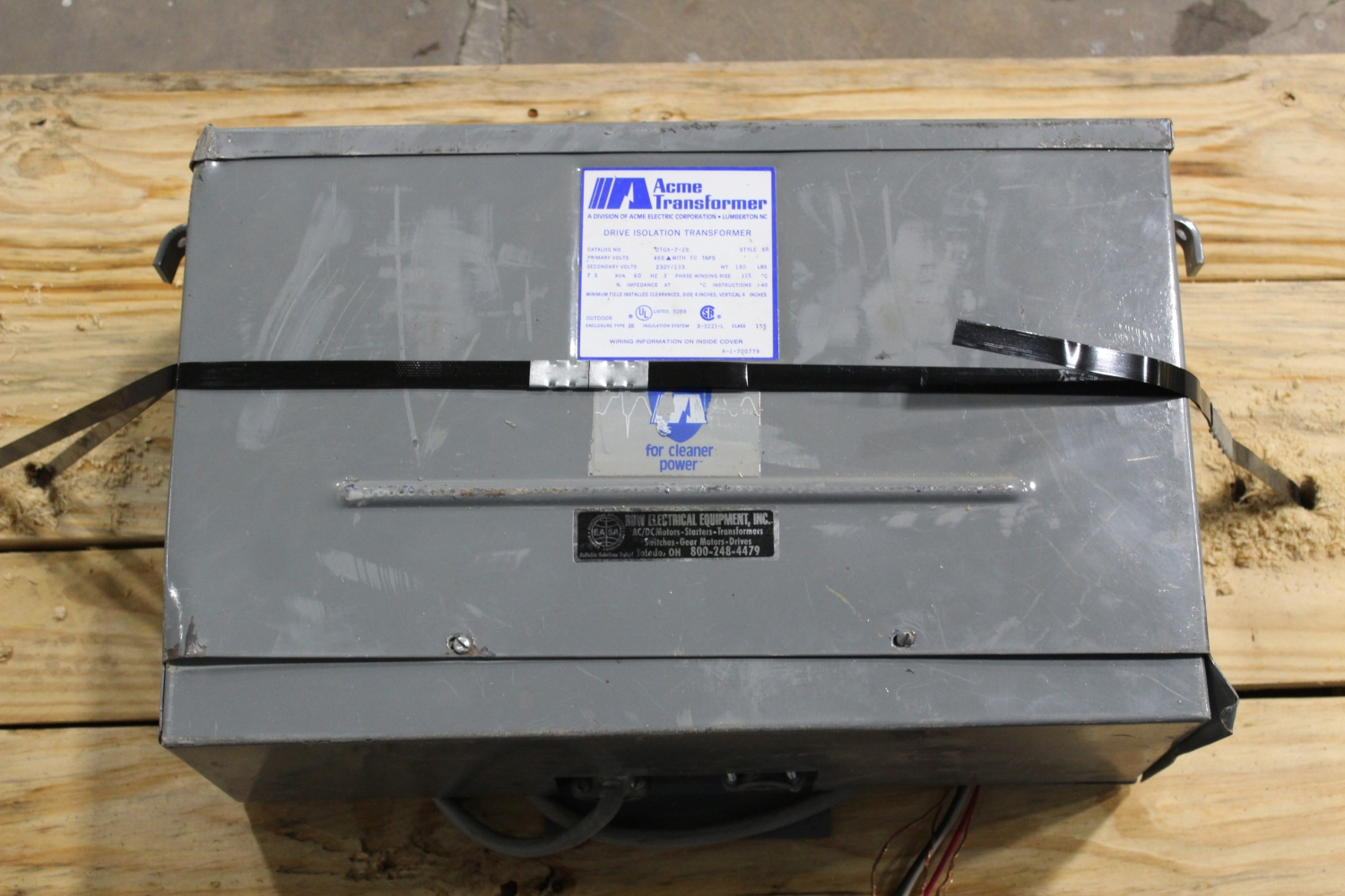 Acme Drive Isolation Transformer 460/230Y 7.5 kVA