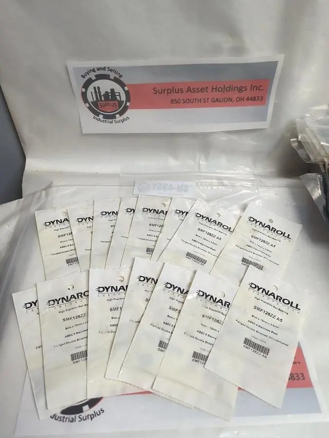 New | in-Stock DYNAROLL SMF128ZZ-A5 Bearings | Surplus Asset Holdings #1196107