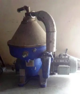Alfa-Laval VO-10 vegetable oil separator, 316SS.