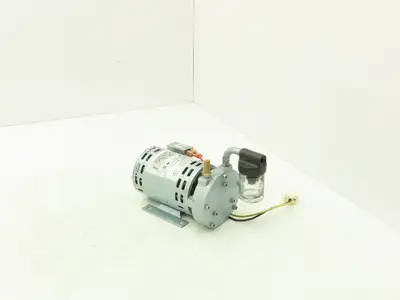 Gast 0532-104A-G621X Motor Mounted Rotary Vane Vacuum Pump 0.6 CFM 15 PSI 115V