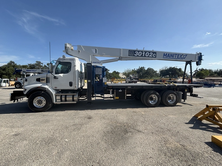 New | in-Stock 2025 MANITEX 30102C Bucket (boom) trucks Texas US | Uriquip #1420917