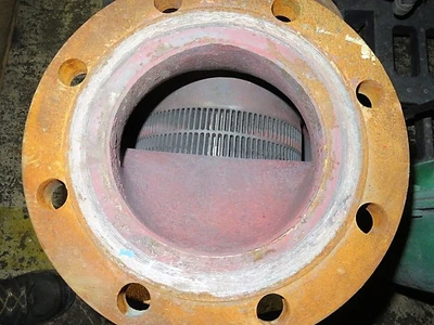 Fisher control valve type ED size 6"-150, material WCB/SS