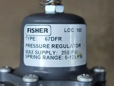 Used FISHER 67DFR Valves/Fittings British Columbia CA | Lenmark #368413