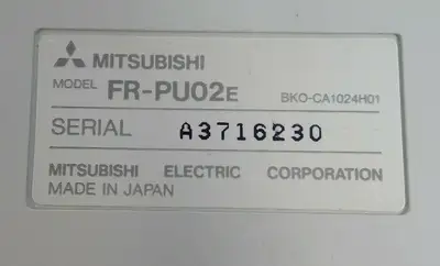 USED Mitsubishi Electric Mitsubishi FR-PU02E