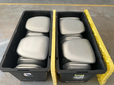Used 44 PADDED SEAT CUSHIONS Automotive Parts Michigan US | Miedema Asset Management Group #1761474