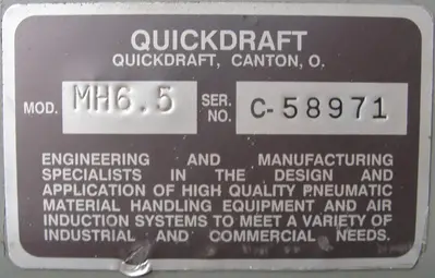 USED QUICKDRAFT MH-6.5