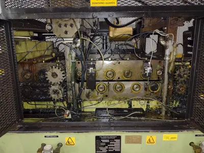 18” X .175”  X 8,000 LBS CWP MODEL #SFAC4-20 SPACE-SAVER AUTOMATIC DOUBLE END SERVO COIL FEED LINE: STOCK #22215