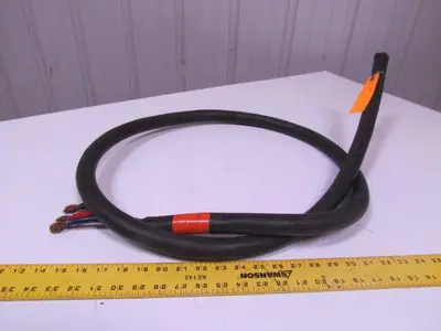 Carol Portable 7.5' Power Cable 4/3 Type W 600V/2000V Sunlight & Water Resistant